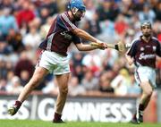 28 July 2007; Galway's Richie Murray scores his side's first goal. Guinness All-Ireland Senior Hurling Championship Quarter-Final, Kilkenny v Galway, Croke Park, Dublin. Picture credit; Brendan Moran / SPORTSFILE
