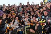 30 November 2014; Austin Stacks players and supporters celebrate their victory after the game. AIB Munster GAA Football Senior Club Championship Final, Austin Stacks v The Nire, Páirc Ui Chaoimh, Cork.