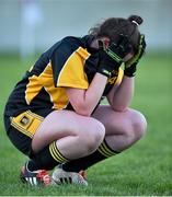 30 November 2014; Laura Fitzgerald, Mourneabbey, after the final whistle. TESCO HomeGrown All-Ireland Senior Club Championship Final, Termon, Donegal v Mourneabbey, Cork, Tuam Stadium, Tuam, Co. Galway. Picture credit: Matt Browne / SPORTSFILE