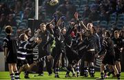 29 November 2014; Terenure RFC in action against Dundalk RFC. Bank of Ireland's Half-Time Minis League at Guinness PRO12, Round 9, match Leinster v Ospreys, RDS, Ballsbridge, Dublin. Picture credit: Pat Murphy / SPORTSFILE