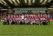 30 November 2014; The Slaughtneil squad. AIB Ulster GAA Football Senior Club Championship Final, Omagh St Enda's v Slaughtneil, Athletic Grounds, Armagh. Picture credit: Oliver McVeigh / SPORTSFILE