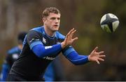 1 December 2014; Leinster's Jamie Heaslip in action during a squad training ahead of their European Rugby Champions Cup 2014/15, Pool 2, Round 3, game against Harlequins on Sunday. Leinster Rugby Squad Training, Rosemount, UCD, Belfield, Dublin. Picture credit: Stephen McCarthy / SPORTSFILE