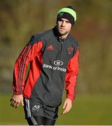 2 December 2014; Munster's Conor Murray during squad training ahead of their European Rugby Champions Cup 2014/15, Pool 1, Round 3, game against ASM Clermont Auvergne on Saturday. Munster Rugby Squad Training, University of Limerick, Limerick. Picture credit: Diarmuid Greene / SPORTSFILE