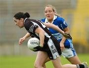 28 July 2007; Martina Keane, Sligo, in action against Gemma O'Connor, Laois. TG4 All-Ireland Ladies Football Championship Group 3, Laois v Sligo, St Tighearnach's Park, Clones, Co. Monaghan. Picture credit: Matt Browne / SPORTSFILE