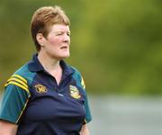 28 July 2007; Meath manager Geraldine Sheridan. TG4 All-Ireland Ladies Football Championship Group 3, Armagh v Meath, St Tighearnach's Park, Clones, Co. Monaghan. Picture credit: Matt Browne / SPORTSFILE