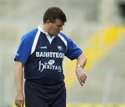 28 July 2007; Laois manager Liam Kearns checks his watch in the dying moments. Bank of Ireland All-Ireland Senior Football Championship Qualifier, Round 3, Laois v Derry, Kingspan Breffni Park, Cavan. Picture credit: Ray Lohan / SPORTSFILE
