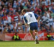 29 July 2007; Eoin Kelly, Waterford, about to strike his side's last minute equalising point. Guinness All-Ireland Senior Hurling Championship Quarter-Final, Cork v Waterford, Croke Park, Dublin. Picture credit; Stephen McCarthy / SPORTSFILE