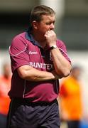 29 July 2007; Galway manager Sean Connolly during the closing stages of the game. ESB All-Ireland Minor Hurling Championship Quarter-Final, Cork v Galway, Croke Park, Dublin. Picture credit; Brendan Moran / SPORTSFILE