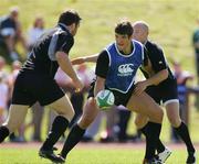 31 July 2007; Ireland's Donncha O'Callaghan with Marcus Horan and Peter Stringer in action during squad training. Ireland Rugby Squad Training, University of Limerick, Limerick. Picture credit: Kieran Clancy / SPORTSFILE