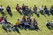 31 July 2007; Fans watching Ireland's squad training. Ireland Rugby Squad Training, University of Limerick, Limerick. Picture credit: Kieran Clancy / SPORTSFILE
