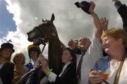 1 August 2007; The winning syndicate of Sir Frederick celebrate winning The William Hill Galway Plate (Steeplechase Handicap). Galway Racecourse, Ballybrit, Co. Galway. Picture credit; Matt Browne / SPORTSFILE
