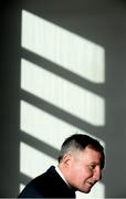 27 February 2014; Dublin manager Jim Gavin during a press conference ahead of their Allianz Football League, Division 1, Round 3, game against Cork on Saturday. Dublin Senior Football Team Press Conference, The Gibson Hotel, Dublin. Picture credit: Pat Murphy / SPORTSFILE