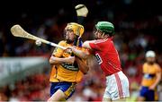 15 June 2014; Colm Galvin, Clare, in action against Daniel Kearney, Cork. Munster GAA Hurling Senior Championship, Semi-Final, Clare v Cork, Semple Stadium, Thurles, Co. Tipperary. Picture credit: Ray McManus / SPORTSFILE