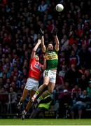 6 July 2014; Bryan Sheehan, Kerry, in action against Aidan Walsh, Cork. Munster GAA Football Senior Championship Final, Cork v Kerry, Páirc Ui Chaoimh, Cork. Picture credit: Diarmuid Greene / SPORTSFILE