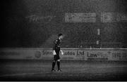 17 October 2014; Bray Wanderers goalkeeper Stephen McGuinness during the game. SSE Airtricity League Premier Division, Bray Wanderers v Dundalk. Carlisle Grounds, Bray, Co. Wicklow. Picture credit: David Maher / SPORTSFILE
