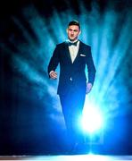 24 October 2014; Kerry's James O'Donoghue walks out to receive his Footballer of the Year award at the 2014 GAA GPA All-Star Awards, sponsored by Opel. Convention Centre, Dublin. Picture credit: Brendan Moran / SPORTSFILE