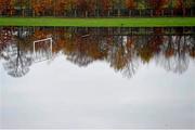 16 November 2014; Soccer pitches in Caledon, Co. Tyrone, under water after overnight rain. Caledon, Co. Tyrone. Picture credit: Ramsey Cardy / SPORTSFILE