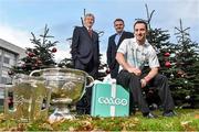 4 December 2014; The GAA and RTE today announced that GAAGO, the online streaming service for outside of Ireland, will more than double the number of games being shown internationally in 2015. Pictured at the announcement is Ard Stiúrthóir of the GAA Páraic Duffy, left, Noel Curran, Director General, RTÉ, centre, and Dublin hurler Ryan O'Dwyer. RTE Studios, Donnybrook, Dublin. Picture credit: Ramsey Cardy / SPORTSFILE