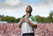 13 July 2014; Limerick manager TJ Ryan reacts during the second half. Munster GAA Hurling Senior Championship Final, Cork v Limerick, Pairc Uí Chaoimh, Cork. Picture credit: Diarmuid Greene / SPORTSFILE
