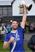 6 December 2014; St Mary's captain Bryan Sheehan lifts the Jack Murphy cup following their South Kerry Championship Final victory. South Kerry Championship Final Replay, St Mary's v Waterville. Con Keating Park, Cahersiveen, Co. Kerry. Picture credit: Stephen McCarthy / SPORTSFILE