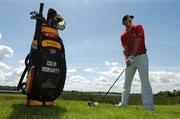 30 July 2007; Irish golfer Colm Moriarty, winner of the Firstplus Wales Challenge, at a photocall ahead of the 2007 Challenge of Ireland, presented by Glasson, to be played from 2 to the 5 August 2007 at Glasson Golf Hotel and Country Club. This European Challenge Tour event is part of the legacy of The 2006 Ryder Cup. Glasson Golf Hotel and Country Club, Athlone, Co. Westmeath. Picture credit: Pat Murphy / SPORTSFILE