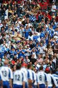 29 July 2007; Waterford supporters cheer on their team as they pass by during the pre-match parade. Guinness All-Ireland Senior Hurling Championship Quarter-Final, Cork v Waterford, Croke Park, Dublin. Picture credit; Brendan Moran / SPORTSFILE