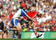 29 July 2007; Timmy McCarthy, Cork, in action against James Murray, Waterford. Guinness All-Ireland Senior Hurling Championship Quarter-Final, Cork v Waterford, Croke Park, Dublin. Picture credit; Brendan Moran / SPORTSFILE