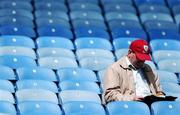 28 July 2007; A Galway supporter reads his match programme before the game. Guinness All-Ireland Senior Hurling Championship Quarter-Final, Kilkenny v Galway, Croke Park, Dublin. Picture credit; Brendan Moran / SPORTSFILE