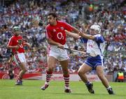 29 July 2007; Sean Og O hAilpin, Cork, in action against Stephen Molumphy, Waterford. Guinness All-Ireland Senior Hurling Championship Quarter-Final, Cork v Waterford, Croke Park, Dublin. Picture credit; Ray McManus / SPORTSFILE