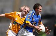 4 August 2007; Derek Daly, Wicklow, in action against Paul Close, Antrim. Tommy Murphy Cup Final, Wicklow v Antrim, Croke Park, Dublin. Picture credit; Oliver McVeigh / SPORTSFILE