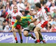 4 August 2007; Brian Farrell, Meath, in action against Joe McMahon, Tyrone. Bank of Ireland Football Championship Quarter Final, Tyrone v Meath, Croke Park, Dublin. Picture Credit; Oliver McVeigh / SPORTSFILE