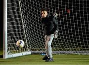 5 December 2014; Josh Ekek, from Clondalkin, during the Late Night Leagues Dublin Metropolitan Region Finals, Irishtown Stadium, Ringsend, Dublin. Picture credit: Piaras O Midheach / SPORTSFILE