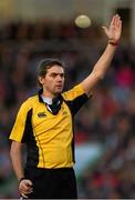 7 December 2014; Referee Jerome Garces. European Rugby Champions Cup 2014/15, Pool 2, Round 3, Harlequins v Leinster. Twickenham Stoop, Twickenham, London, England. Picture credit: Stephen McCarthy / SPORTSFILE