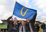 7 December 2014; Leinster supporters Kevin Connolly, Trevor Garrett and Darragh McNamara at Twickenham Stoop. European Rugby Champions Cup 2014/15, Pool 2, Round 3, Harlequins v Leinster. Twickenham Stoop, Twickenham, London, England. Picture credit: Stephen McCarthy / SPORTSFILE