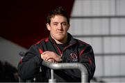 9 December 2014; Ulster's Declan Fitzpatrick after a press conference ahead of their European Rugby Champions Cup 2014/15, Pool 3, Round 4, match against Scarlets on Sunday. Ulster Rugby Press Conference, Kingspan Stadium, Ravenhill Park, Belfast. Picture credit: Oliver McVeigh / SPORTSFILE