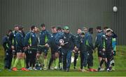 9 December 2014; Connacht head coach Pat Lam with his players during squad training ahead of their European Rugby Challenge Cup match against Bayonne on Saturday. Connacht Rugby Squad Training, The Sportsground, Galway. Picture credit: Diarmuid Greene / SPORTSFILE