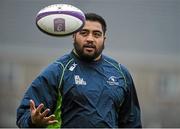9 December 2014; Connacht's Rodney Ah You during squad training ahead of their European Rugby Challenge Cup match against Bayonne on Saturday. Connacht Rugby Squad Training, The Sportsground, Galway. Picture credit: Diarmuid Greene / SPORTSFILE