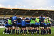 7 December 2014; The Leinster team ahead of the game. European Rugby Champions Cup 2014/15, Pool 2, Round 3, Harlequins v Leinster. Twickenham Stoop, Twickenham, London, England. Picture credit: Stephen McCarthy / SPORTSFILE