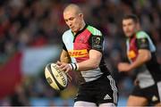 7 December 2014; Mike Brown, Harlequins. European Rugby Champions Cup 2014/15, Pool 2, Round 3, Harlequins v Leinster. Twickenham Stoop, Twickenham, London, England. Picture credit: Stephen McCarthy / SPORTSFILE
