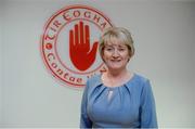 9 December 2014; Roisin Jordan who was elected new chairperson of the Tyrone GAA County Board at the Tyrone GAA Convention 2014. Garvaghey Centre, Garvaghey, Co. Tyrone. Picture credit: Oliver McVeigh / SPORTSFILE