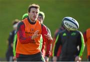 10 December 2014; Munster's Pat Howard in action during squad training ahead of their European Rugby Champions Cup 2014/15, Pool 1, Round 4, match against ASM Clermont Auvergne on Sunday. Munster Rugby Squad Training, University of Limerick, Limerick. Picture credit: Diarmuid Greene / SPORTSFILE