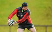 10 December 2014; Munster's Stephen Archer in action during squad training ahead of their European Rugby Champions Cup 2014/15, Pool 1, Round 4, match against ASM Clermont Auvergne on Sunday. Munster Rugby Squad Training, University of Limerick, Limerick. Picture credit: Diarmuid Greene / SPORTSFILE