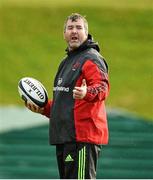 10 December 2014; Munster head coach Anthony Foley during squad training ahead of their European Rugby Champions Cup 2014/15, Pool 1, Round 4, match against ASM Clermont Auvergne on Sunday. Munster Rugby Squad Training, University of Limerick, Limerick. Picture credit: Diarmuid Greene / SPORTSFILE
