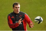 10 December 2014; Munster's JJ Hanrahan in action during squad training ahead of their European Rugby Champions Cup 2014/15, Pool 1, Round 4, match against ASM Clermont Auvergne on Sunday. Munster Rugby Squad Training, University of Limerick, Limerick. Picture credit: Diarmuid Greene / SPORTSFILE
