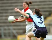 4 August 2007; Diane O'Hora, Mayo, in action against Denise Masterson, Dublin. TG4 All Ireland Ladies Football Championship, Group 1, Mayo v Dublin, Kingspan Breffni Park, Cavan. Picture credit; Pat Murphy / SPORTSFILE