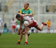 4 August 2007; Sean Cavanagh, Tyrone, in action against Graham Geraghty, Meath. Bank of Ireland Football Championship Quarter Final, Tyrone v Meath, Croke Park, Dublin. Picture Credit; Stephen McCarthy / SPORTSFILE