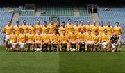 4 August 2007; The Antrim squad. Tommy Murphy Cup Final, Wicklow v Antrim, Croke Park, Dublin. Picture credit; Brian Lawless / SPORTSFILE