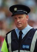 4 August 2007; Dublin manager Paul Caffrey on patrol as a Garda before the game. Bank of Ireland Football Championship Quarter Final, Tyrone v Meath, Croke Park, Dublin. Picture Credit; Ray McManus / SPORTSFILE