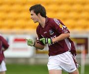 5 August 2007; Galway's Jonathan Ryan celebrates after scoring his side's first goal. ESB All-Ireland Minor Football Championship Quater-Final, Galway v Carlow, O'Connor Park, Tullamore, Co. Offaly. Picture credit; Oliver McVeigh / SPORTSFILE
