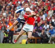 5 August 2007; Timmy McCarthy, Cork, in action against Ken McGrath, Waterford. Guinness All-Ireland Hurling Championship Quater-Final Replay, Cork v Waterford, Croke Park, Dublin. Picture credit; Ray McManus / SPORTSFILE